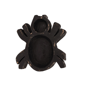 Portavelas de tazón de masa de madera de acacia más vendido para decoración de Halloween de vacaciones en casa hecho en Vietnam - Product Image 2