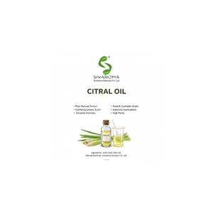 Aceite Citral 100% Aceite esencial puro para cosméticos naturales para el cuidado de la piel | Embalaje a granel de grado industrial para producción a gran escala - Product Image 1