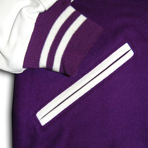 Vestes universitaires de haute qualité unisexes, vestes de baseball universitaires américaines en molleton surdimensionnées, vestes personnalisées pour hommes, vestes pour hommes - Product Image 3