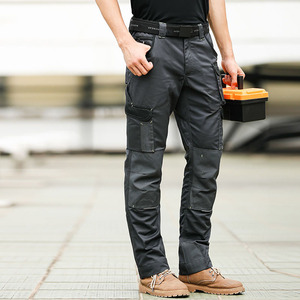 Ropa de trabajo para hombre Pantalones cargo Nuevo trabajador fuerte Resistente a la abrasión Traje de seguro laboral Conjuntos múltiples - Product Image 4