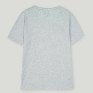 100% personnalisable hommes Style décontracté coton T-Shirts gris Jersey respirant sérigraphie solide motif-Direct - Product Image 4