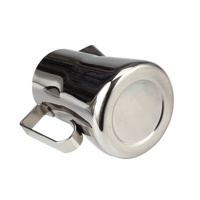 Polissage miroir, pichet à mousser le lait, pichet à mousseur à lait en acier inoxydable 300ml/500ml