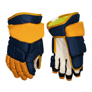 Gants de hockey sur glace toutes saisons, forte adhérence de la paume, rembourrage léger, confortables, durables, équipement pour patinoires intérieures et extérieures - Product Image 1