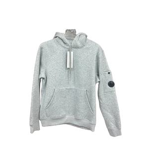 Sweat-shirt à capuche en polaire uni décontracté pour couple avec badge d'objectif pour hommes - Product Image 5