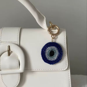 Breloques de sac en perles de rocaille de créateur pour le style de sacs de luxe, breloques de sac en perles de rocaille pour sacs à dos et sacs - Product Image 1