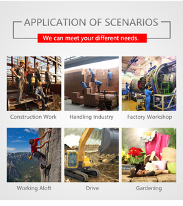 Guantes de Trabajo de Cuero Vacuno al por Mayor, con Palma de Cuero Vacuno y Dorso de Cuero Dividido, para Soldadura, Construcción y Seguridad Laboral - Product Image 5