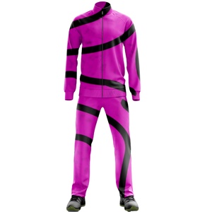 Stand Collar Full Zipper Sublimation Embroidered Custom Soccer Team Training <b>Tracksuit</b> Men's Youth Soccer <b>Tracksuits</b> - Product Image 1