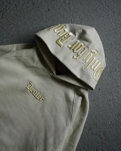 New Design <b>Top</b> Selling Winter Men Hoodies 100% Cotton Fleece Zipper-Up Solid Custom Logo 3D Embroidery High Quality <b>Low</b> MOQ - Product Image 5