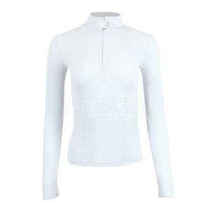 2024 chemise d'équitation de qualité supérieure rayé à manches longues ample été respirant chemise d'équitation - Product Image 1