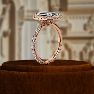 Bague de mariage en or 14 carats certifiée IGI avec diamant de laboratoire Solitaire classique pour fiançailles anniversaire chrétien - Product Image 6