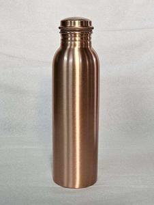 Botella de Agua Martillada de Cobre Puro de 1 Litro Hecha a Mano, Segura Ayurvédica para Todas las Edades, para Beber Diariamente y Decoración del Hogar - Product Image 2