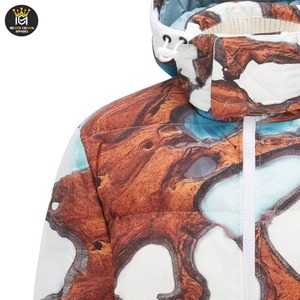 Veste d'hiver personnalisée grande taille pour hommes nouveau design coupe-vent style décontracté OEM vente en gros - Product Image 6