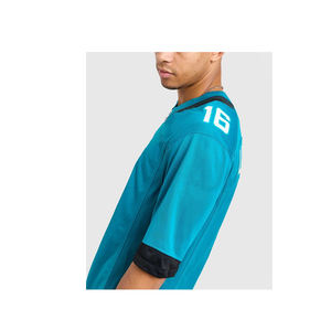 Maillot de football américain surdimensionné personnalisable pour hommes Maillot en maille de taille supérieure pour les fans d'équipe - Product Image 4