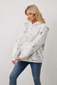 Sudadera con capucha directa de fábrica para mujer, jersey de lana, sudadera con logotipo bordado personalizado, sudaderas con capucha de etiqueta privada OEM ODM para venta al por mayor - Product Image 5