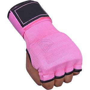 Guantes de boxeo de protección, vendas internas de secado rápido, correas largas para muñeca, guantes elásticos acolchados para puño, Muay Thai MMA, vendas de gel para manos - Product Image 2