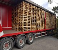 Palette Euro EPAL standard européenne, 4 entrées, en bois de pin, type EPAL 4 voies