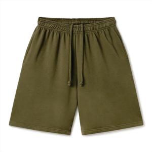 Pantalones cortos de gimnasio personalizables de alta calidad para hombre, estilo callejero, sólidos, ecológicos, transpirables, de secado rápido - Product Image 3