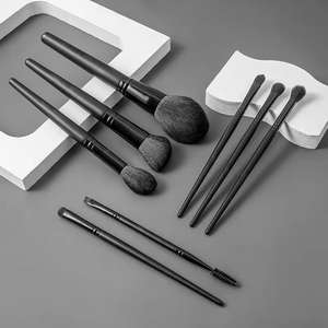 Juego <span class=keywords><strong>de</strong></span> Brochas <span class=keywords><strong>de</strong></span> Maquillaje Profesional <span class=keywords><strong>de</strong></span> 8 Piezas con Mango <span class=keywords><strong>de</strong></span> Plástico, para Cejas, Rostro, Base y Sombra <span class=keywords><strong>de</strong></span> Ojos, Agradable al Tacto, <span class=keywords><strong>de</strong></span> Fábrica OEM - Product Image 2