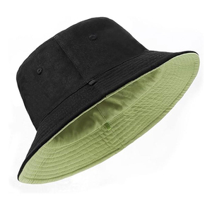 หมวกบักเก็ตทรงลำลอง ระบายอากาศได้ดี คุณภาพสูง สำหรับฤดูร้อน ผลิตจากผ้าฝ้าย 100% มีหลายสี เหมาะสำหรับผู้ชายและผู้หญิง ใช้ได้ทั้งชายหาด ตกปลา เล่นสกี ปั่นจักรยาน - Product Image 1