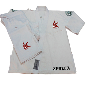 BJJ Gi Jiu Jitsu Arts Martiaux Uniforme En Acier Inoxydable Coton Doublure Taille Haute Respirant Unisexe En Gros Pakistan - Product Image 2