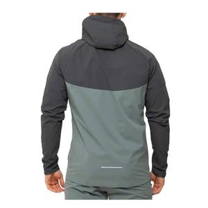 Veste coupe-vent légère pour homme en toile imperméable Veste coupe-vent vierge de qualité supérieure en gros - Product Image 4