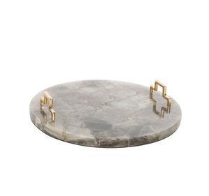 Tabla de quesos de mármol blanco artesanal pulida ideal para regalos de boda obsequios corporativos y hogares elegantes - Product Image 3