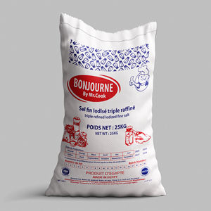 BONJOURNE Sal Marina Egipcia Premium de Triple Refinación, 25 kg, Sal de Mesa Blanca en Polvo, Grado Alimenticio, Yodo Opcional, Bolsa/Sachet - Product Image 6