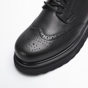 Zapatos Formales de Cuero Premium para Hombre, Parte Superior de Cuero Vacuno de Grano Completo, Aspecto Elegante para Oficina Ejecutiva, Zapatos Formales para Hombre - Product Image 2