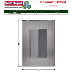 Interruttori Multitensione, MXIXX-004, 4 Pezzi, Interruttore per Scale, 125-250VAC, 10A, 50/60Hz, Argento/Oxford, Acciaio Inox/PC. - Product Image 4