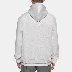 เสื้อฮู้ดมีซิปมีฮู้ดเสื้อผ้าแนวสตรีทเสื้อมีฮู้ดผ้าฝ้ายเฮฟวี่เวทกำหนดโลโก้ได้เอง2025 - Product Image 2