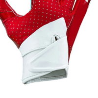 Guantes de fútbol americano ligeros Unisex profesionales con impresión Digital completa Características transpirables Guantes de fútbol americano