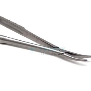 Portaagujas Castroviejo de Primera Calidad, 140 mm, Punta Recta, Pinzas de Microsutura para Uso Quirúrgico - Product Image 6