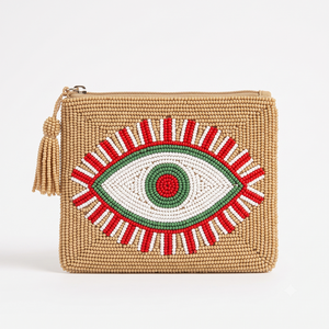 Petite pochette à monnaie personnalisable en perles brodées, mignonne, faite à la main, cadeau promotionnel pour filles - Product Image 4
