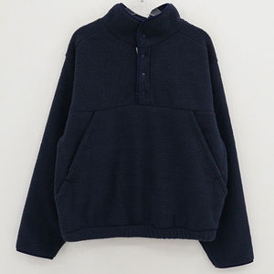 Hoodie Casual Oversize Warm Sweatshirt Button-up Stand Neck Jumper Sherpa <b>Fleece</b> Pullover <b>Top</b> for <b>Women</b> hoodies for <b>Women</b> - Product Image 5