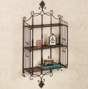 Estantes de pared de aluminio de estilo artesanal personalizables para decoración de almacenamiento en pared de alta calidad con un toque artístico. - Product Image 6