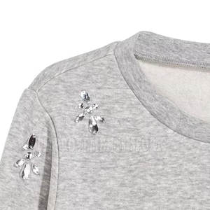 Cómoda venta en línea Sudaderas con diamantes de imitación Básicos Venta directa de fábrica Sudaderas con diamantes de imitación - Product Image 4