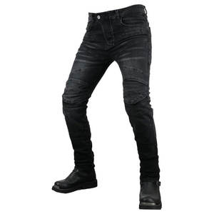 Talla XL Logotipo personalizado Racing Team Denim Moto Pantalón Top Gear Mejor armadura protectora Transpirable Protección Moto Pantalones Venta - Product Image 3