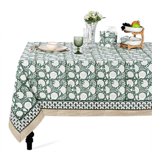 Luxurious Tasselled Striped Cotton Linen <b>Tablecloth</b> Rectangle Minimalist Style With Tassels Washable Home Use Yellow Gray White - Product Image 5