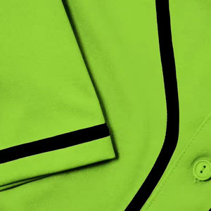 Custom Plain Black Baseball jersey White <b>Men</b> Baseball Jersey Button Down <b>Shirts</b> Active Team Sports Uniforms Baseball Jersey - Product Image 5