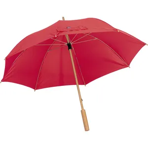 Ombrello LETITIA in Bambù e RPET Sostenibile, Gadget Promozionale Ecologico - Product Image 5