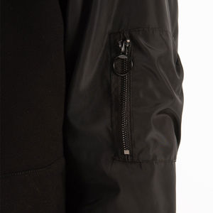 Fabricants professionnels de vestes bomber pour hommes légères et confortables, couleur unie, coupe ajustée décontractée - Product Image 5