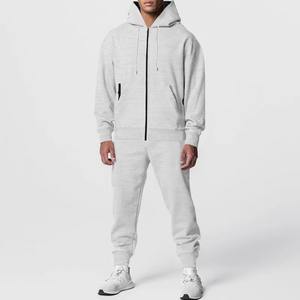 Conjunto Deportivo Unisex 2026, Sudadera con Capucha 100% Algodón, Ropa Deportiva para Gimnasio, Correr, Deportes de Invierno, Chándal Transpirable de Talla Grande para Hombre - Product Image 2