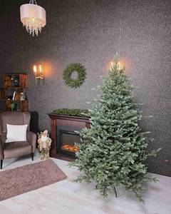 Approvisionnement en gros pour arbre de Noël artificiel pré-éclairé en pin avec lumières LED blanc chaud pour la décoration intérieure des fêtes - Product Image 3