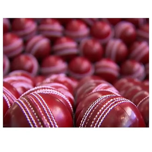 Equipo de críquet para interiores personalizado de alta calidad, pelotas de cuero PU duras duraderas - Product Image 4