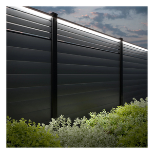 Sistemas de Cercas de Aluminio Personalizados de la Serie 6000 para Decoración Residencial y Comercial con Servicios de Doblado, Corte y Soldadura - Product Image 2