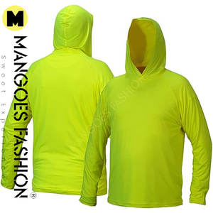 Sweat à capuche de sécurité en polyester léger réfléchissant haute visibilité pour homme-Vêtements de travail idéaux et équipement de sécurité - Product Image 5