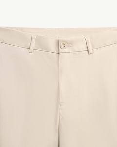 Pantalon kaki extensible pour homme Dobby, coupe slim, coton et élasthanne, lavage à l'eau de Javel, braguette zippée, respirant, antistatique - Product Image 3