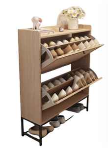 Étagère de rangement pour la maison HF Industries, style animal rond, étagère à chaussures multifonctionnelle, matériau en corne fait à la main, toucher réel, organisateur de rangement - Product Image 5