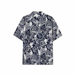 Camisa de manga corta con estampado para hombre TST 8170 The College 1986 - Product Image 1