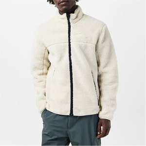 Sweat-shirt confortable coupe ample pour un usage quotidien Sweat à fermeture éclair à la mode pour hommes Sweat-shirt en polaire douce Couleurs unies - Product Image 1